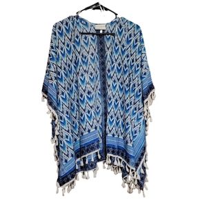 Bobbie Brooks Poncho Bathing Suit Cover Up NWOT One Size